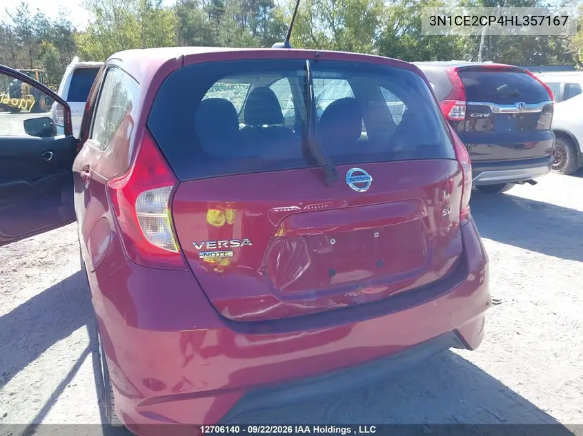 2017 NISSAN NOTE VIN 3N1CE2CP4HL357167 — фото 16