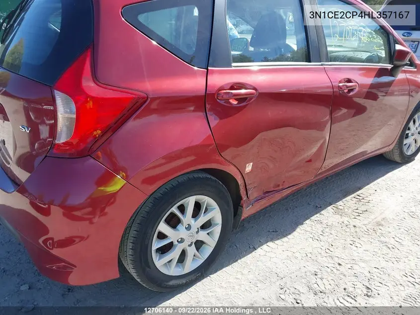 2017 NISSAN NOTE VIN 3N1CE2CP4HL357167 — фото 6