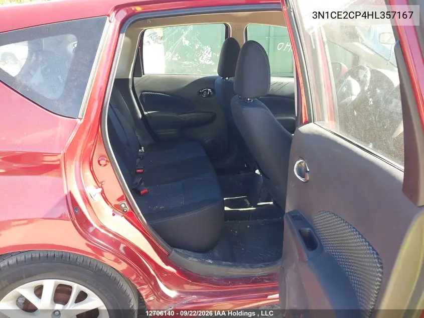 2017 NISSAN NOTE VIN 3N1CE2CP4HL357167 — фото 8