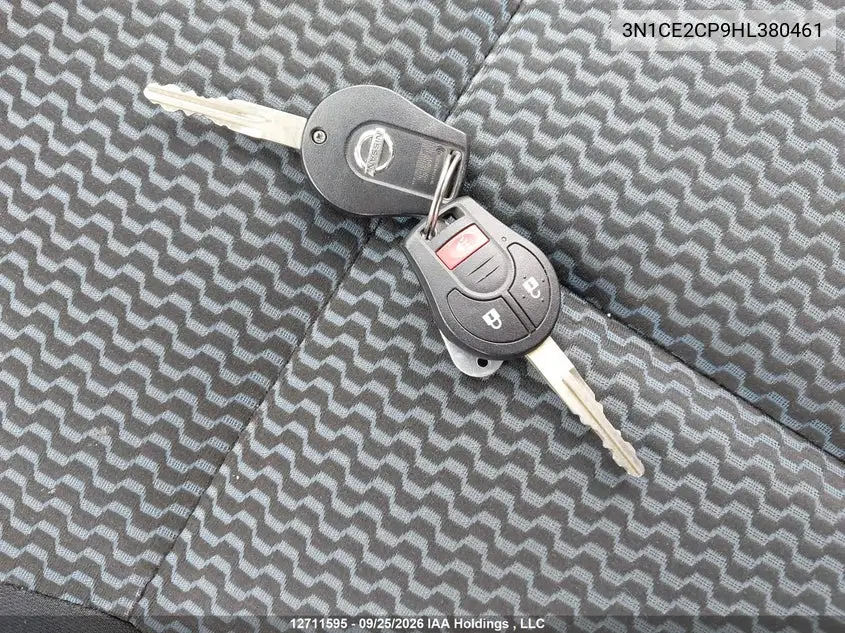 2017 NISSAN NOTE VIN 3N1CE2CP9HL380461 — фото 11