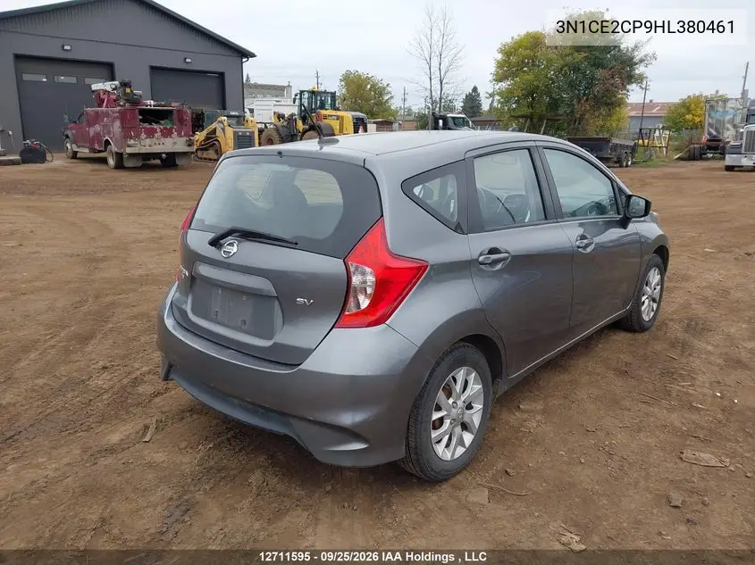 2017 NISSAN NOTE VIN 3N1CE2CP9HL380461 — фото 4