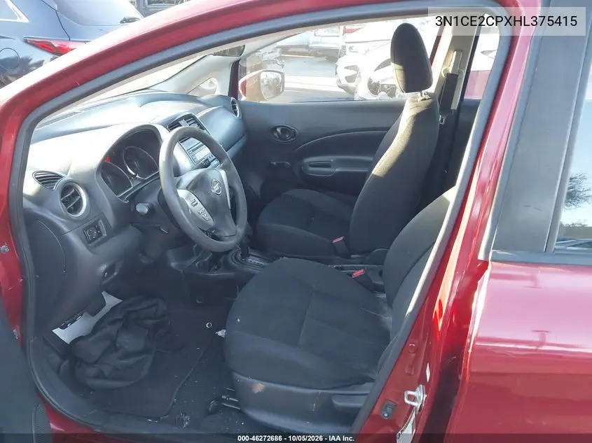 2017 NISSAN NOTE VIN 3N1CE2CPXHL375415 — фото 5