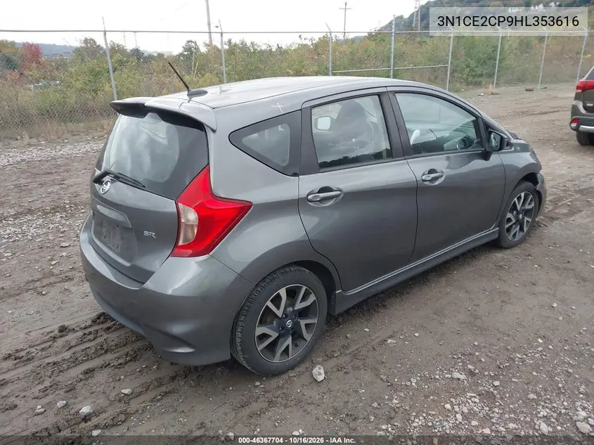 2017 NISSAN NOTE VIN 3N1CE2CP9HL353616 — фото 4