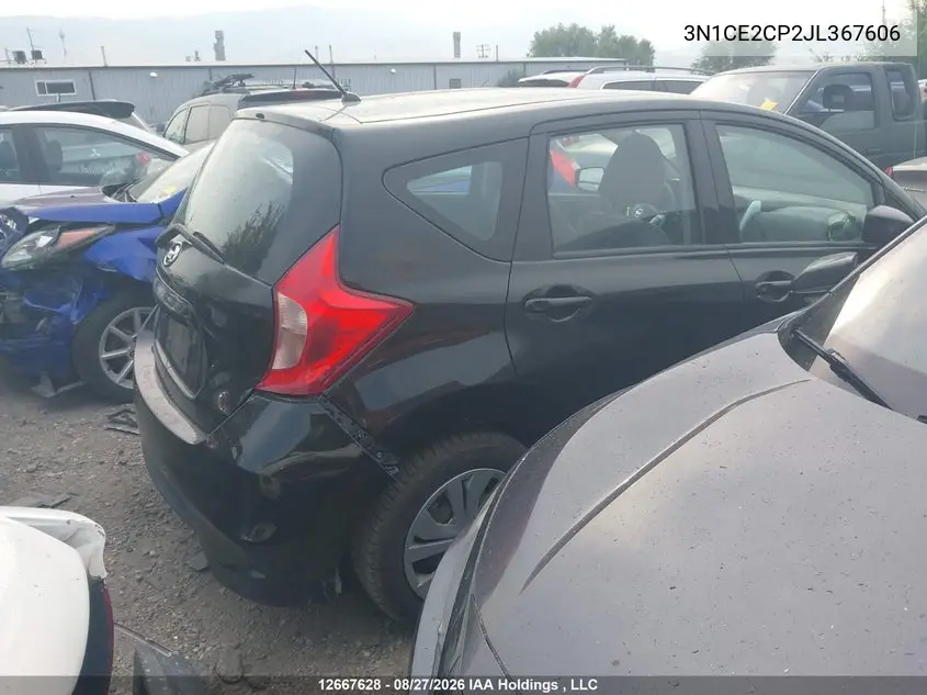 2018 NISSAN NOTE VIN 3N1CE2CP2JL367606 — фото 4