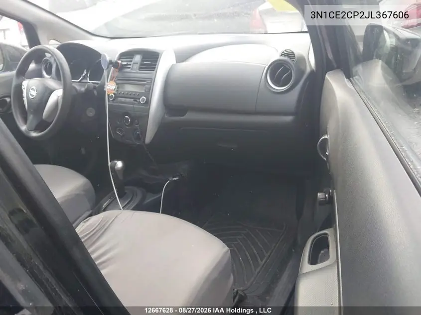 2018 NISSAN NOTE VIN 3N1CE2CP2JL367606 — фото 5
