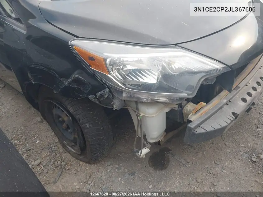 2018 NISSAN NOTE VIN 3N1CE2CP2JL367606 — фото 6