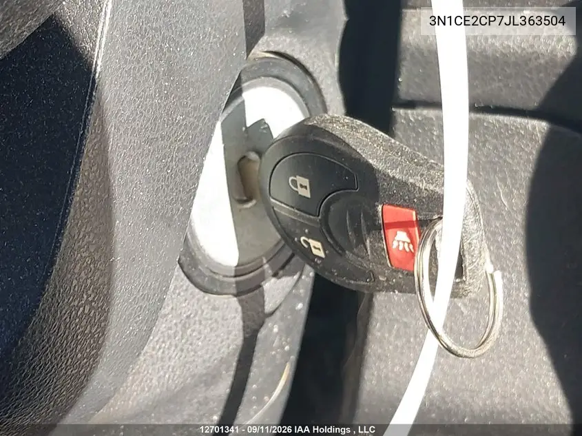 2018 NISSAN NOTE VIN 3N1CE2CP7JL363504 — фото 10
