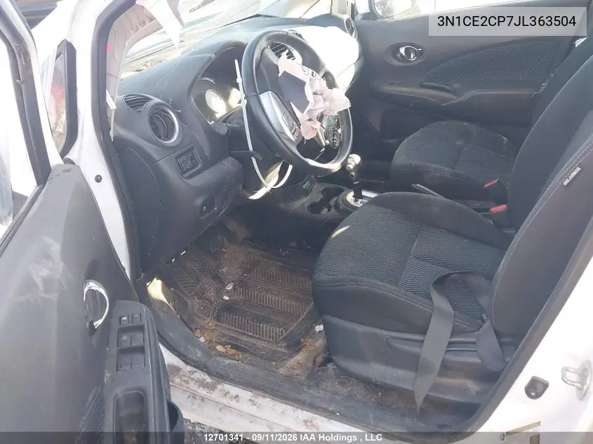 2018 NISSAN NOTE VIN 3N1CE2CP7JL363504 — фото 17