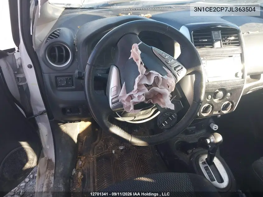 2018 NISSAN NOTE VIN 3N1CE2CP7JL363504 — фото 18