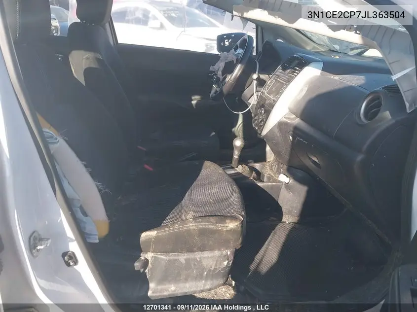 2018 NISSAN NOTE VIN 3N1CE2CP7JL363504 — фото 5
