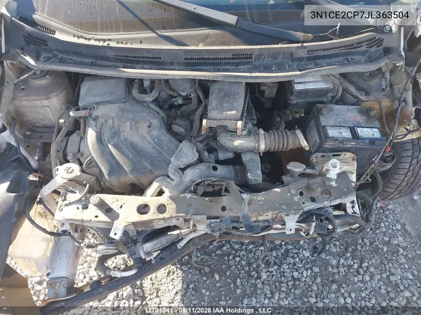 2018 NISSAN NOTE VIN 3N1CE2CP7JL363504 — фото 9