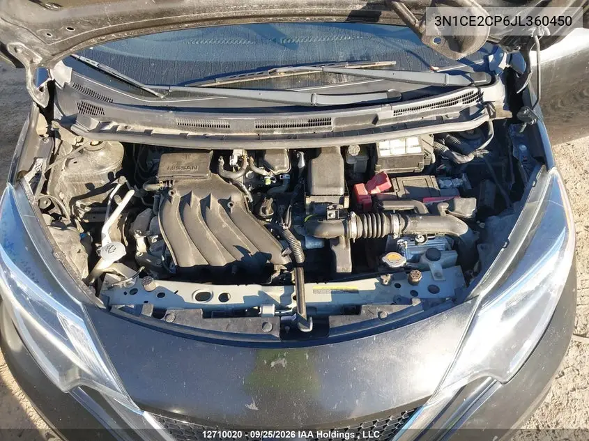 2018 NISSAN NOTE VIN 3N1CE2CP6JL360450 — фото 10