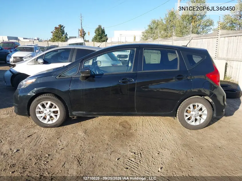 2018 NISSAN NOTE VIN 3N1CE2CP6JL360450 — фото 15