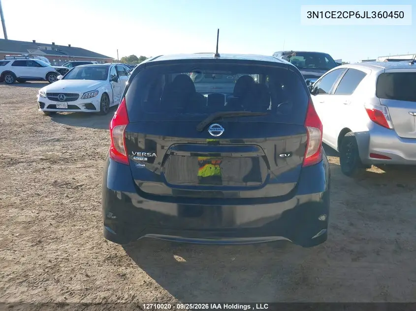 2018 NISSAN NOTE VIN 3N1CE2CP6JL360450 — фото 17
