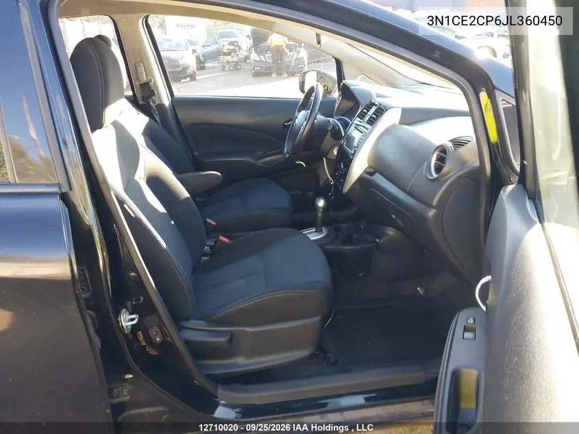 2018 NISSAN NOTE VIN 3N1CE2CP6JL360450 — фото 5
