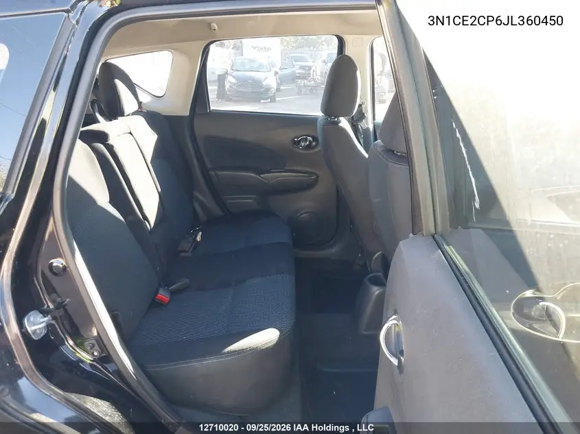 2018 NISSAN NOTE VIN 3N1CE2CP6JL360450 — фото 8