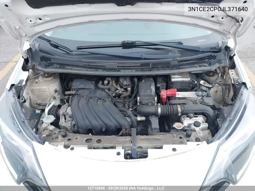 2018 NISSAN NOTE VIN 3N1CE2CP0JL371640 — фото 10