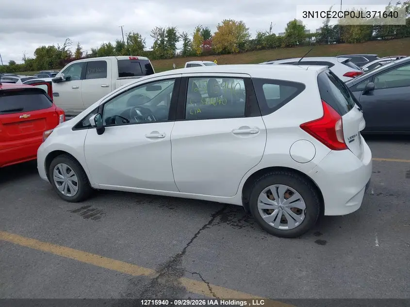 2018 NISSAN NOTE VIN 3N1CE2CP0JL371640 — фото 14