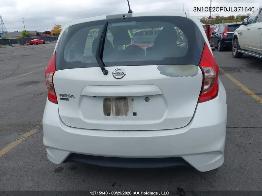 2018 NISSAN NOTE VIN 3N1CE2CP0JL371640 — фото 16
