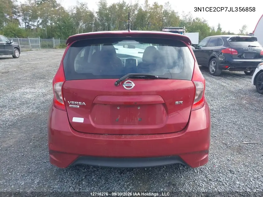 2018 NISSAN NOTE VIN 3N1CE2CP7JL356858 — фото 17