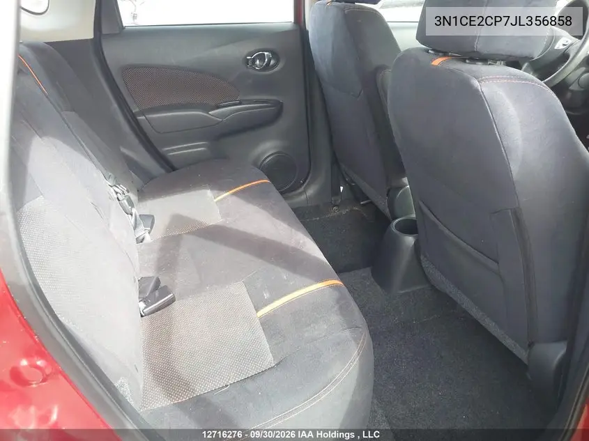 2018 NISSAN NOTE VIN 3N1CE2CP7JL356858 — фото 8