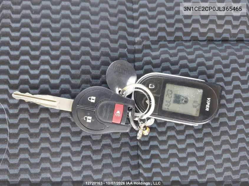 2018 NISSAN NOTE VIN 3N1CE2CP0JL365465 — фото 11