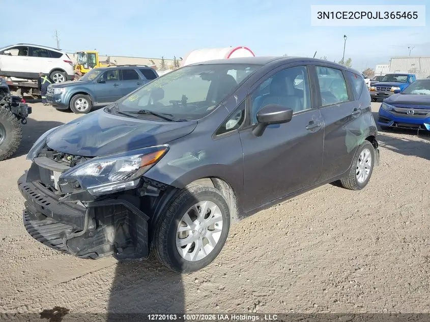 2018 NISSAN NOTE VIN 3N1CE2CP0JL365465 — фото 2