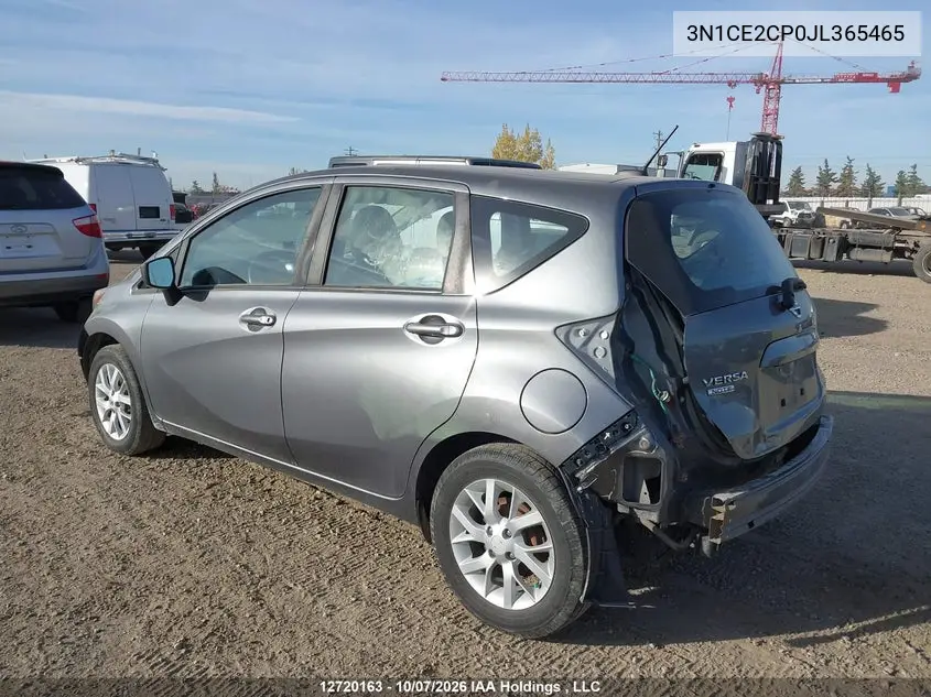 2018 NISSAN NOTE VIN 3N1CE2CP0JL365465 — фото 3