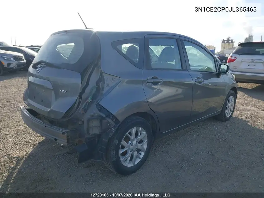 2018 NISSAN NOTE VIN 3N1CE2CP0JL365465 — фото 4