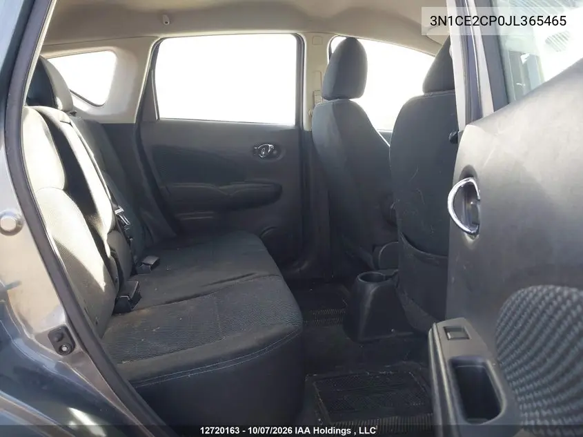 2018 NISSAN NOTE VIN 3N1CE2CP0JL365465 — фото 8