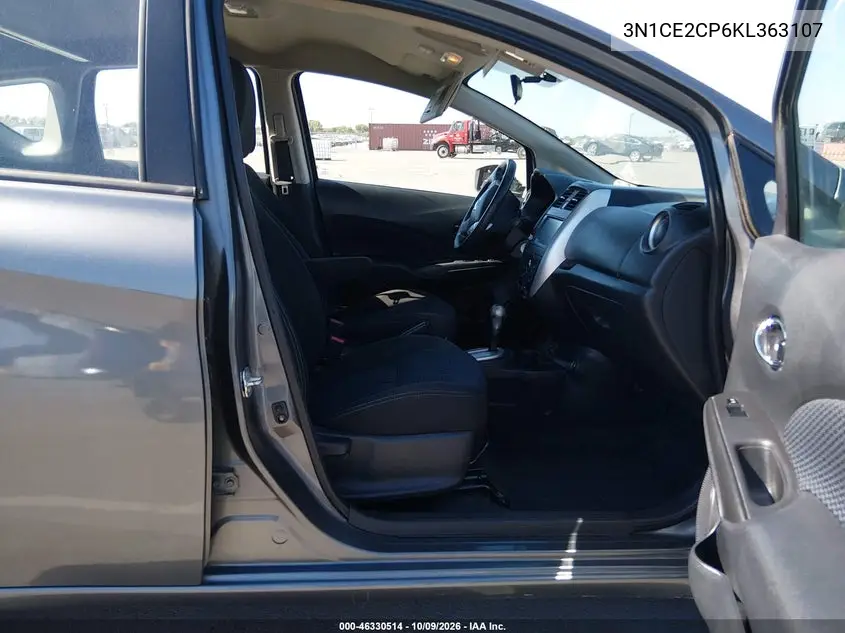 2019 NISSAN NOTE VIN 3N1CE2CP6KL363107 — фото 5