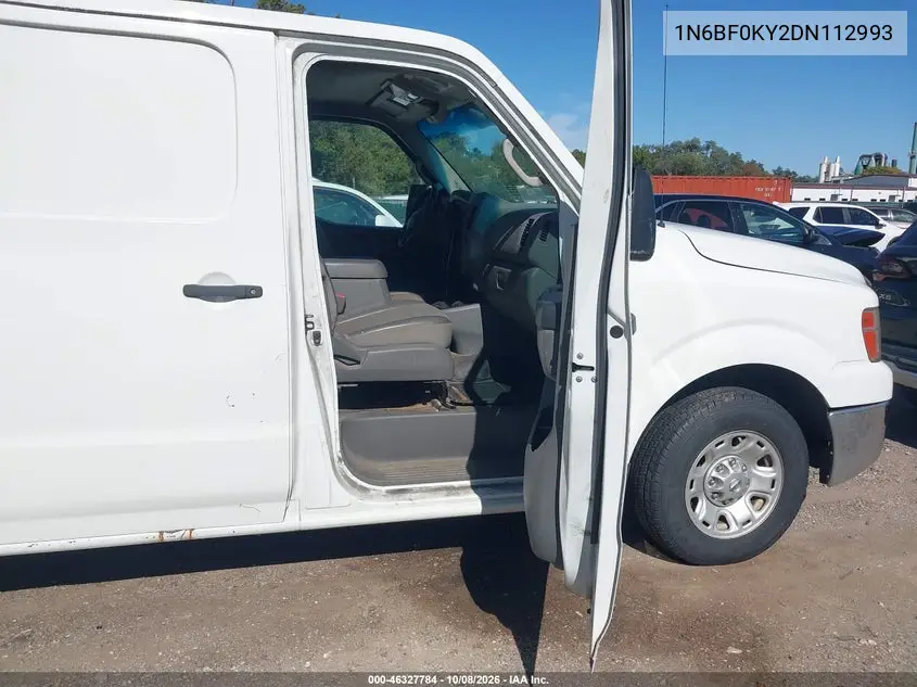 2013 NISSAN NV VIN 1N6BF0KY2DN112993 — фото 5