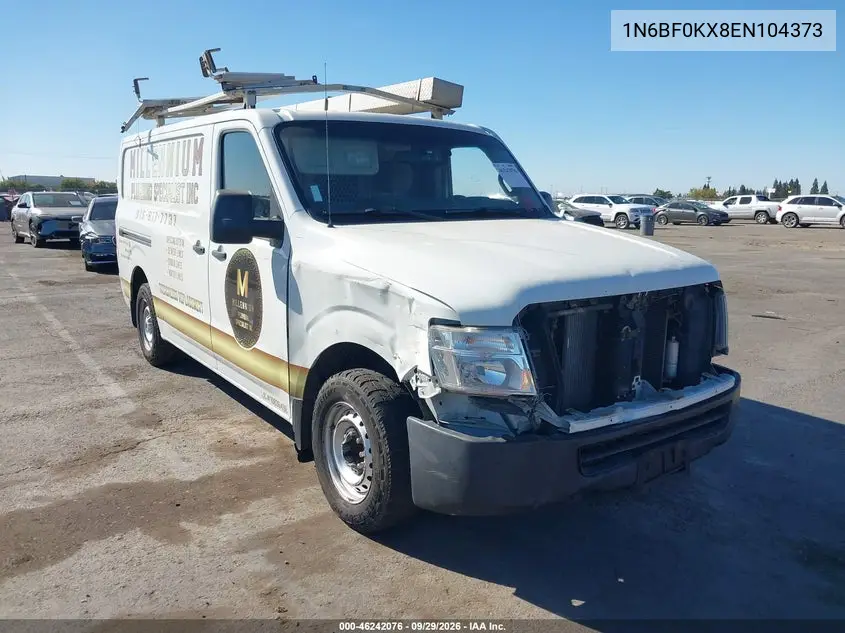 NISSAN NV 2014, VIN 1N6BF0KX8EN104373