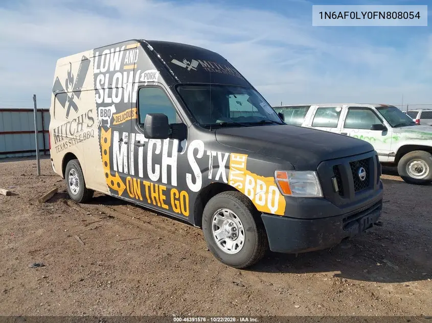 NISSAN NV 2015, VIN 1N6AF0LY0FN808054
