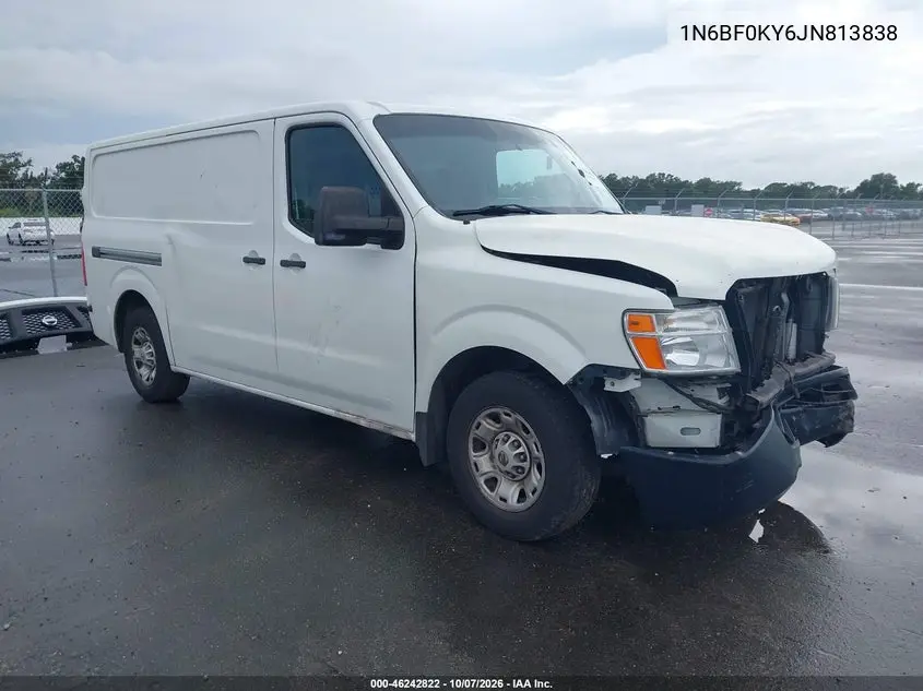 NISSAN NV 2018, VIN 1N6BF0KY6JN813838
