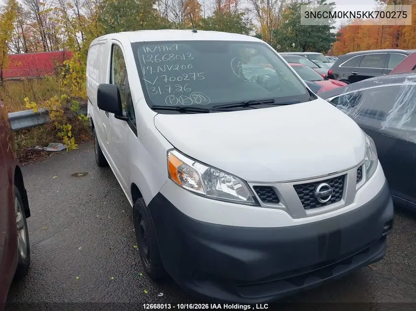 NISSAN NV200 2019, VIN 3N6CM0KN5KK700275