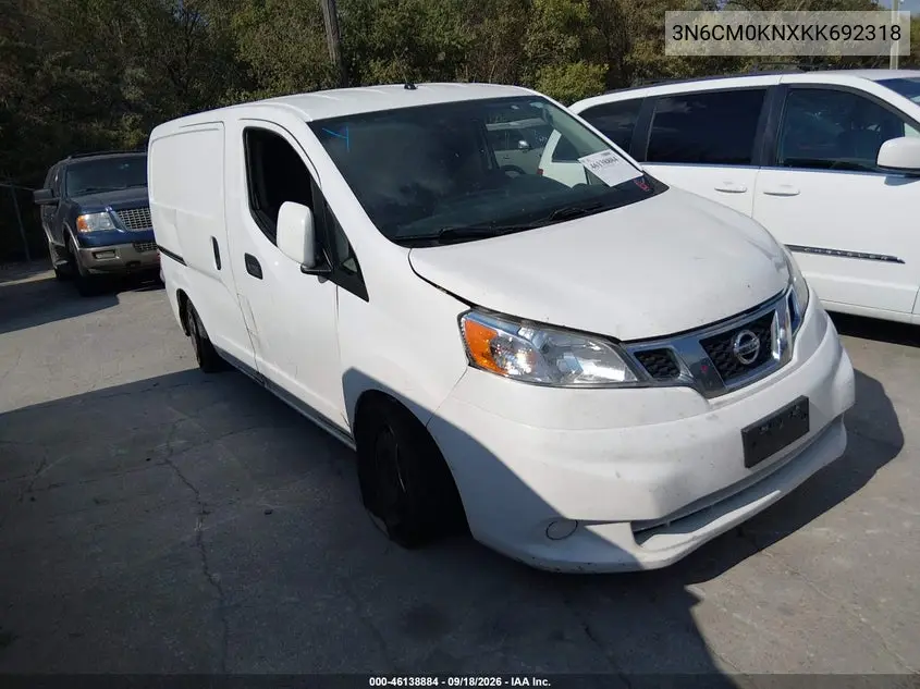 NISSAN NV200 2019, VIN 3N6CM0KNXKK692318