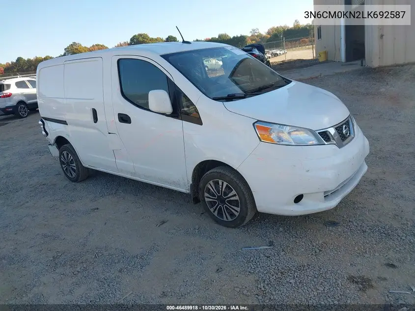 NISSAN NV200 2020, VIN 3N6CM0KN2LK692587