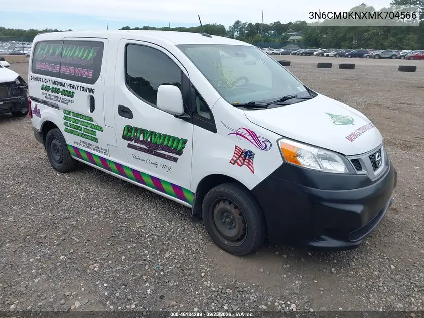 NISSAN NV200 2021, VIN 3N6CM0KNXMK704566