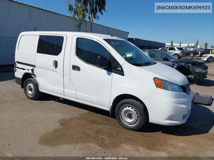 NISSAN NV200 2021, VIN 3N6CM0KN3MK699923