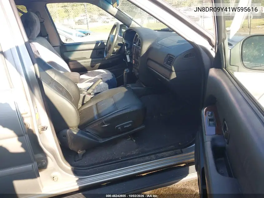 2001 NISSAN PATHFINDER VIN JN8DR09Y41W595616 — фото 5
