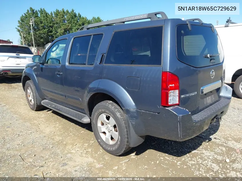 2005 NISSAN PATHFINDER VIN 5N1AR18W65C729629 — фото 3