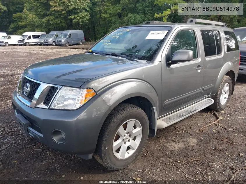 2009 NISSAN PATHFINDER VIN 5N1AR18B09C614978 — фото 2