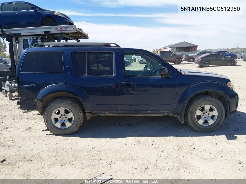 2012 NISSAN PATHFINDER VIN 5N1AR1NB5CC612980 — фото 13