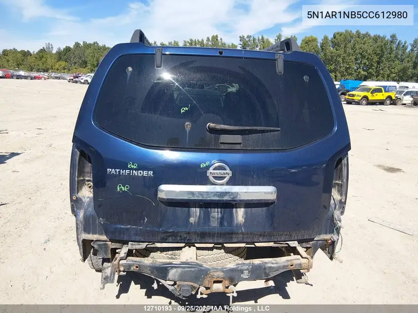 2012 NISSAN PATHFINDER VIN 5N1AR1NB5CC612980 — фото 16