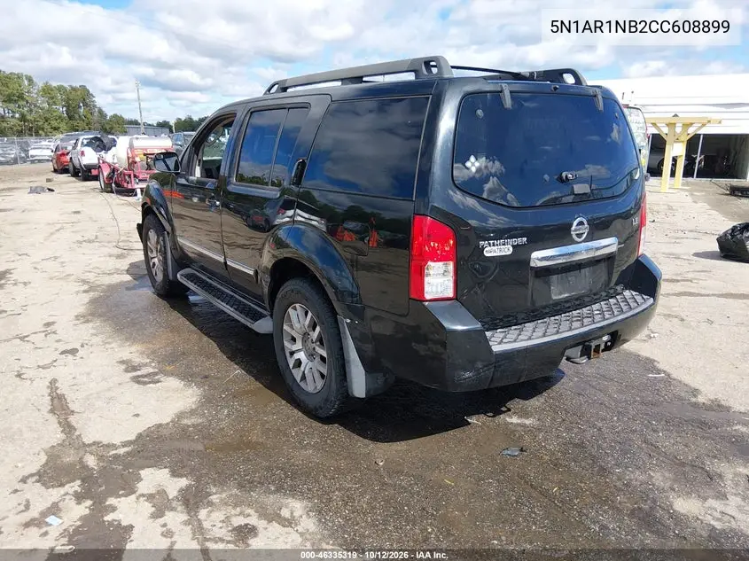 2012 NISSAN PATHFINDER VIN 5N1AR1NB2CC608899 — фото 3