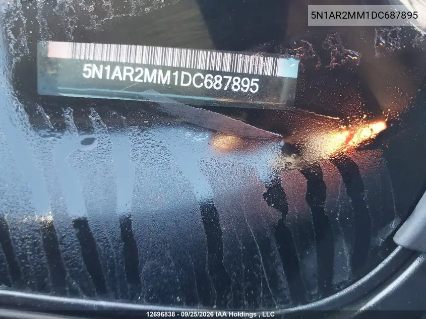 2013 NISSAN PATHFINDER VIN 5N1AR2MM1DC687895 — фото 19
