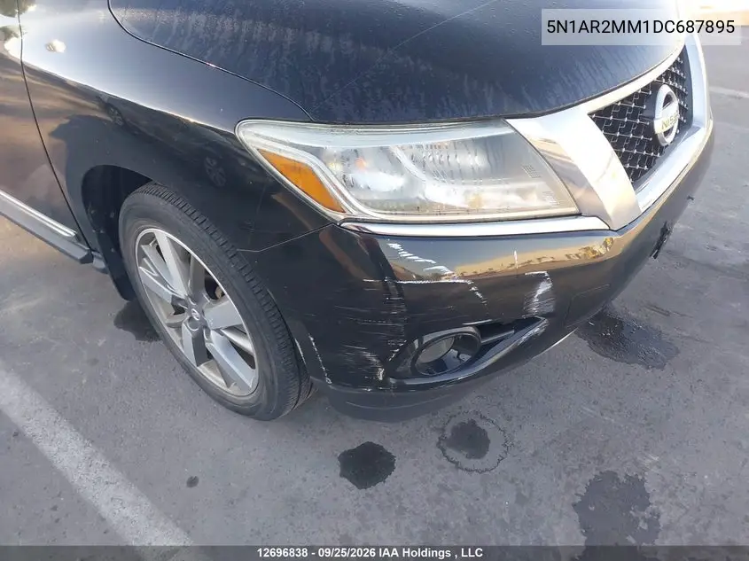 2013 NISSAN PATHFINDER VIN 5N1AR2MM1DC687895 — фото 6