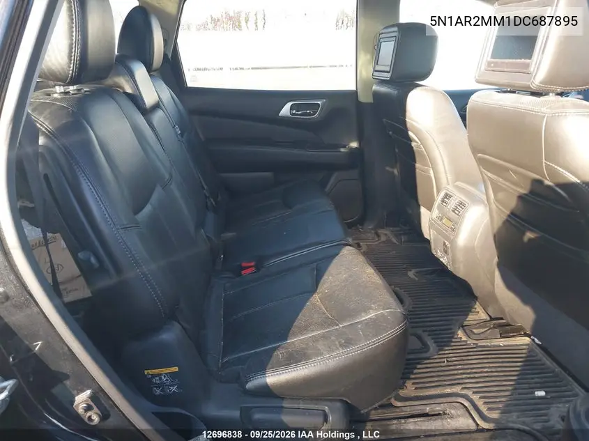 2013 NISSAN PATHFINDER VIN 5N1AR2MM1DC687895 — фото 8