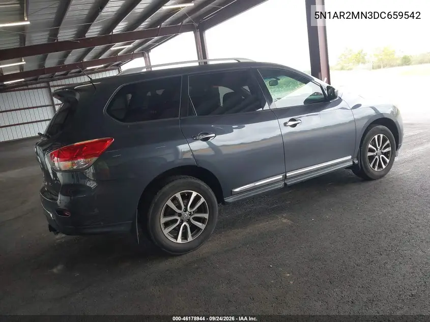 2013 NISSAN PATHFINDER VIN 5N1AR2MN3DC659542 — фото 4